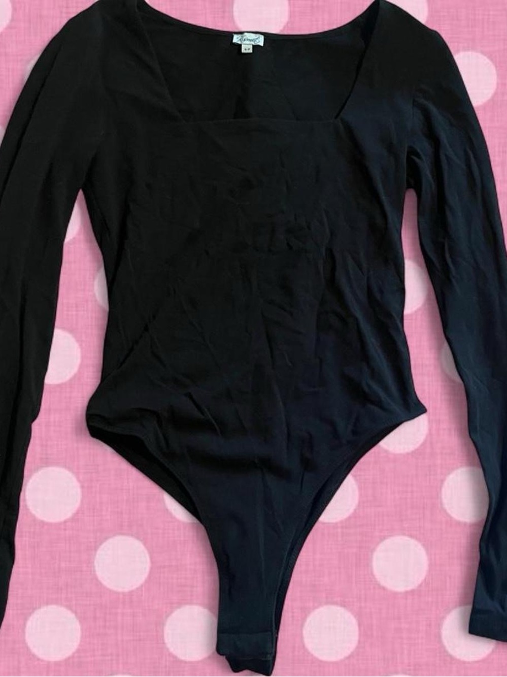 Kismet Black Long Sleeve Bodysuit